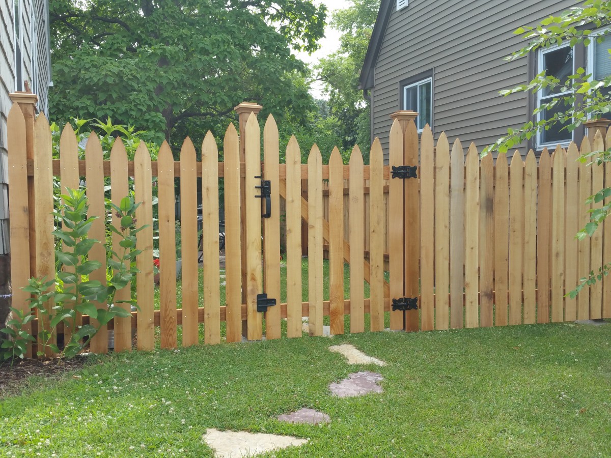 Gothic Wood Fencing Products | Phillips Outdoor Services - Onalaska, WI