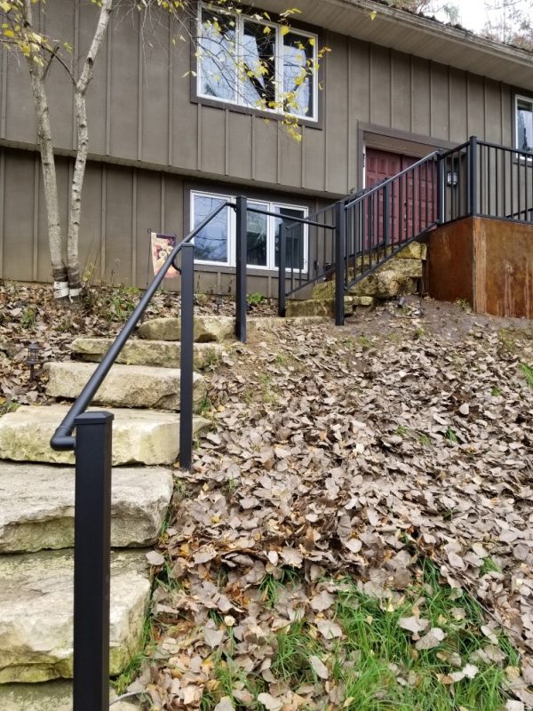 Continuous Handrail Gallery Phillips Outdoor Services Onalaska, WI