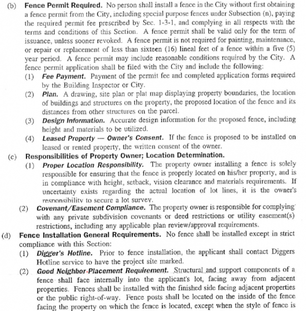 Permits & Codes Phillips Outdoor Services Onalaska, WI