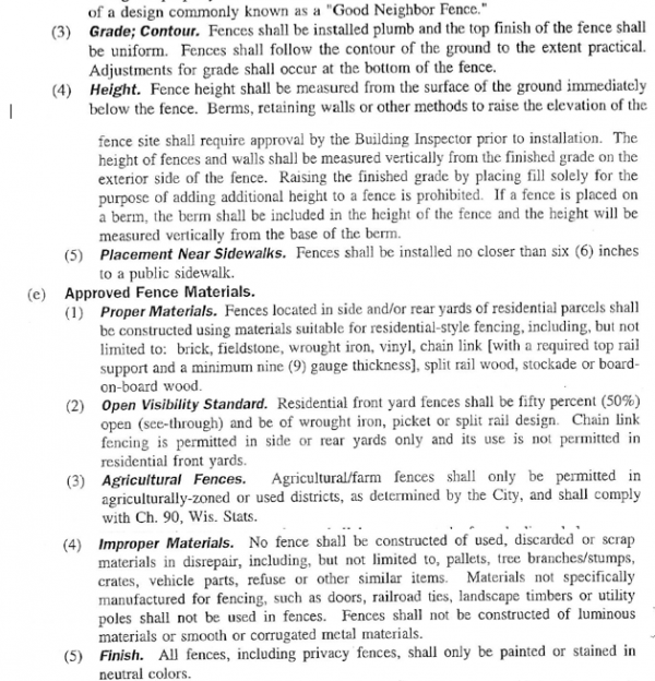 Permits & Codes Phillips Outdoor Services Onalaska, WI