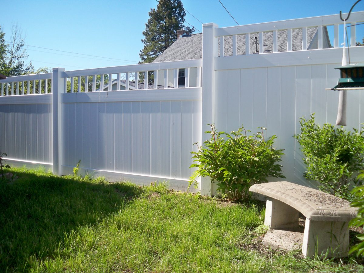 TriMax Fence with Spindle Top Gallery Phillips Outdoor Services