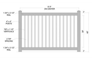 Colonial – Ornamental Fence
