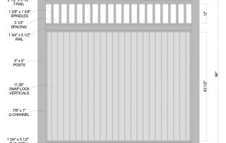 Kingston – Privacy Fence